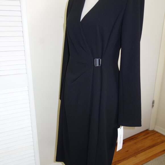 Elon Musk Pin Blazer - Women`s Version Dress - Calvin Klein- size 6 - NEW - Picture 14 of 16